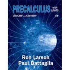 Precalculus with Limits (HS) (Teacher Edition) 5th