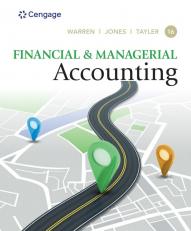 Financial & Managerial Accounting 16th