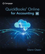 Using QuickBooks Online for Accounting 2023 6th