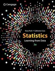 Statistics : Learning from Data 3rd