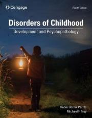Disorders of Childhood : Development and Psychopathology 4th