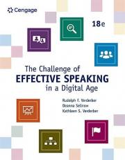 The Challenge of Effective Speaking in a Digital Age 18th