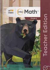 HMH: into Math (Grade 6, Volume 2) Teacher's Edition