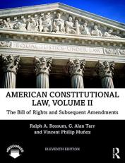 American Constitutional Law Volume II 11th