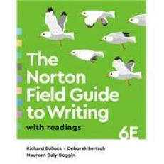 Norton Field Guide to Writing with Readings 6th