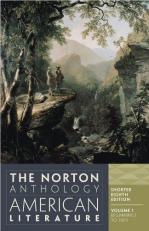 The Norton Anthology of American Literature, Volume 1 : Beginnings To 1865 8th