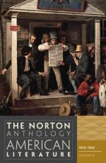 The Norton Anthology of American Literature 1820-1865 8th