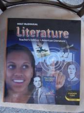 Holt McDougal Literature, Teacher's Edition, Grade 11, Common Core Edition