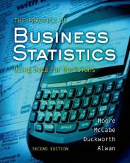 Practice of Business Statistics 2nd