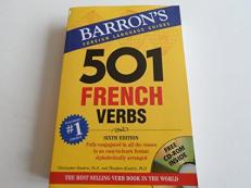 501 French Verbs with CD-ROM 6th
