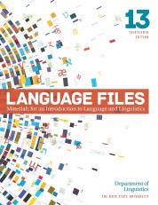 Language Files 13th