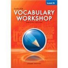 Vocabulary Workshop Level G 