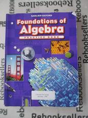 Foundations of Algebra: Grade 8-Workbook