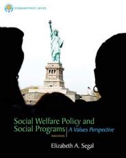 Social Welfare Policy and Social Programs 3rd