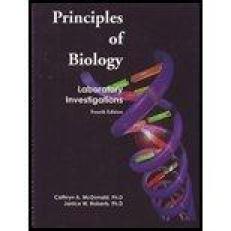 Principles of Biology: Lab Investigation 4th