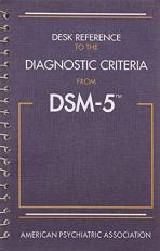 Diagnostic Criteria from DSM-5