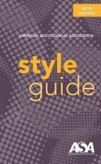American Sociological Association Style Guide 6th