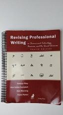 Revising Professional Writing in Science and Technology, Business, and the Social Sciences 4th