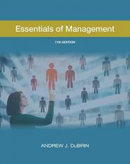 Essentials of Management--11th Ed