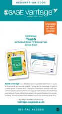 SAGE Vantage: Teach: Introduction to Education 5th