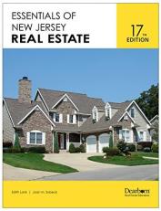 Essentials of New Jersey Real Estate, 17th Edition: Includes NJ policy & law changes, 800+ Practice Questions covering all mandated topics for NJ Salesperson Licensing (Dearborn Real Estate Education)