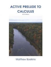 Active Prelude to Calculus 