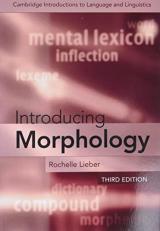 Introducing Morphology 3rd