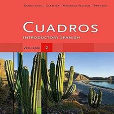 Cuadros Student Text, Volume 2 Of 4 Vol. 2 : Introductory Spanish