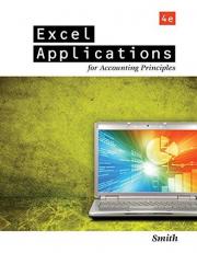 Excel Applications for Accounting Principles 4th