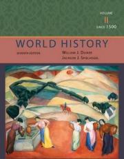World History - Since 1500 Volume II 7th