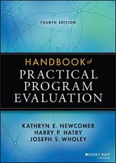 Handbook of Practical Program Evaluation 4th