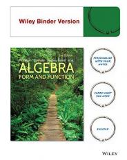 Algebra: Form and Function, Binder Ready Version + WileyPLUS Registration Card 2nd