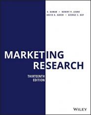 Marketing Research 13th