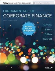 Fundamentals of Corporate Finance, 4e WileyPLUS Card with Loose-Leaf Print Companion Set with Access