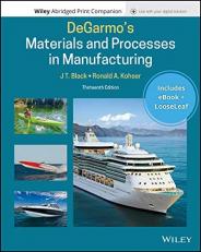 Degarmo's Materials and Processes in Manufacturing: Print Companion - With Card 13th