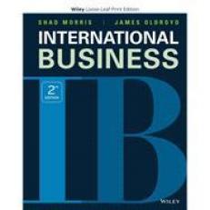 International Business-WileyPLUS Access 2nd