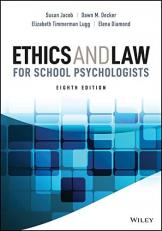 Ethics and Law for School Psychologists 8th