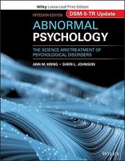 Abnormal Psychology : The Science and Treatment of Psychological Disorders, DSM-5-TR Update