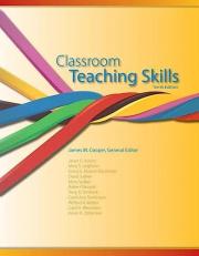 Classroom Teaching Skills 10th