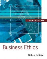 Business Ethics : A Textbook with Cases 8th
