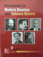 Documents in Modern Russian and Chinese History 9th