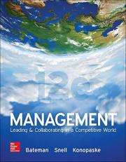 Management: Leading and Collaborating in a Competitive World 12th