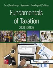 Fundamentals of Taxation 2020 Edition 13th