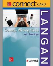 Connect Writing Access Card for Langan, College Writing Skills with Readings 10e