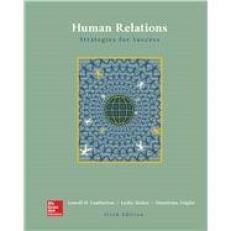Human Relations: Strategies for Success 6th