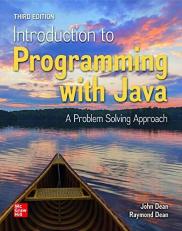 Loose Leaf for Introduction to Programming with Java: a Problem Solving Approach 3rd