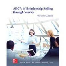 ABC's of Relationship Selling through Service 13th