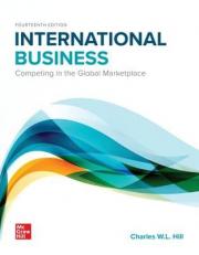 International Business : Competing in the Global Marketplace 14th