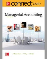 Connect Access Card for Managerial Accounting 4th