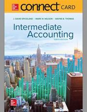 Connect Access Card for Intermediate Accounting 10th